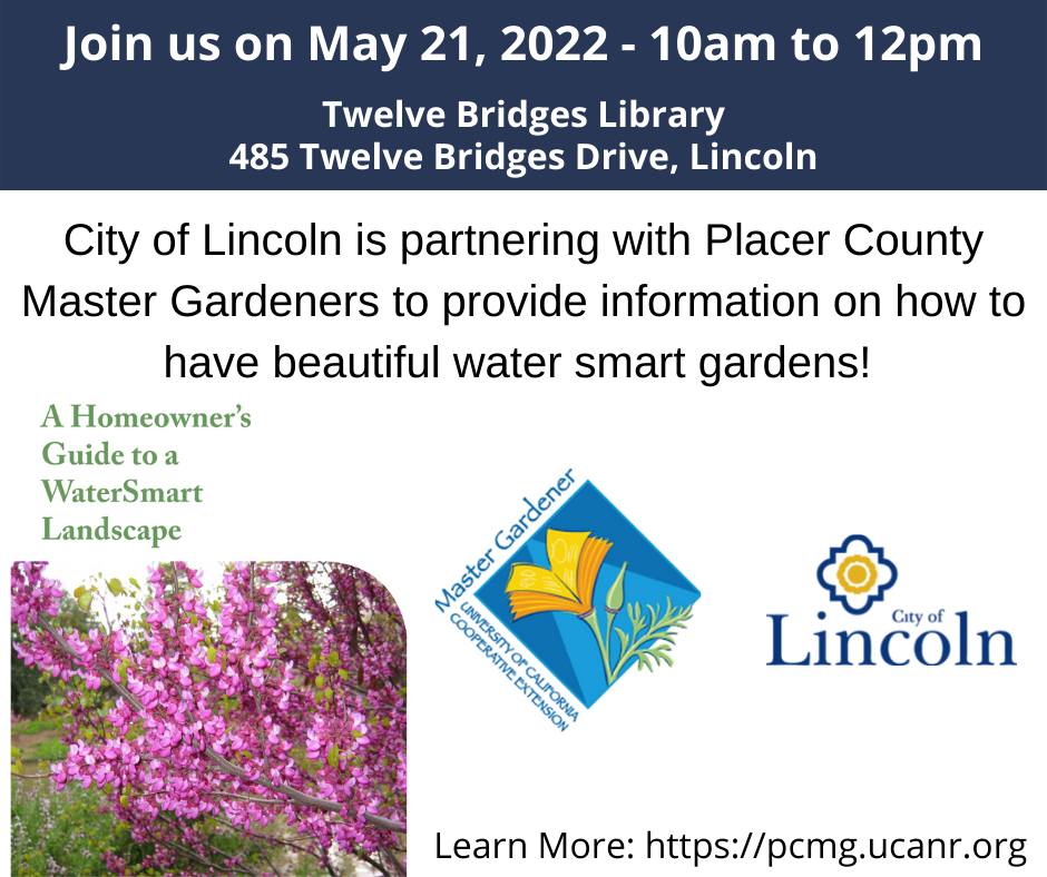May 21 2022 at 10am at Twelve Bridges Library